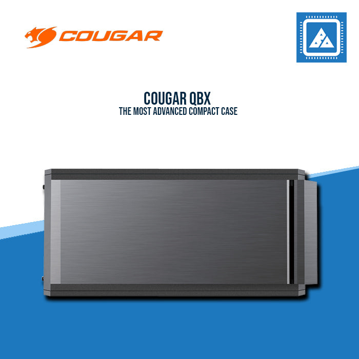 COUGAR QBX ULTRA COMPACT GAMING CASE /ATX PSU COMPATIBLE/ 1*FAN (M-ITX) COUGAR QBX ULTRA COMPACT GAMING CASE /ATX PSU COMPATIBLE/ 1*FAN (M-ITX)